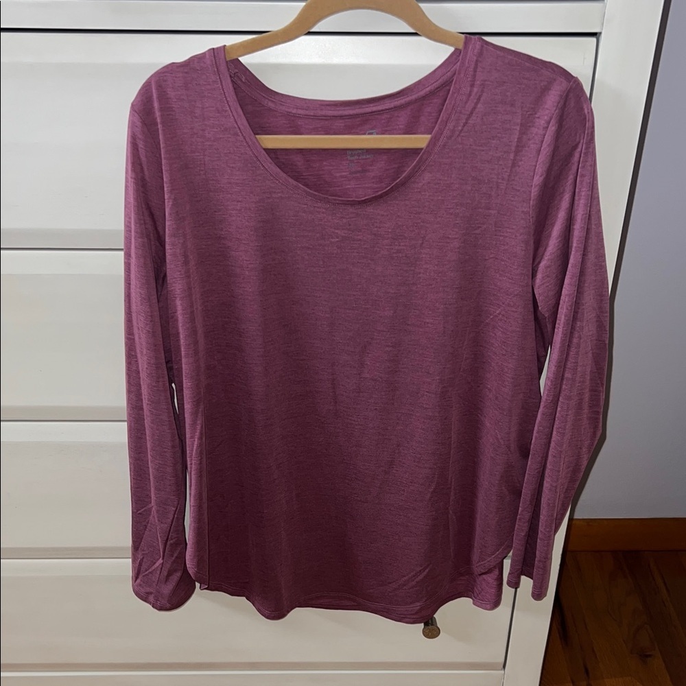 GAP Women's Berry Long Sleeve Top